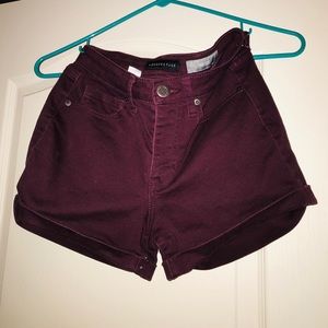 Maroon Aeropostale Shorts Size 3